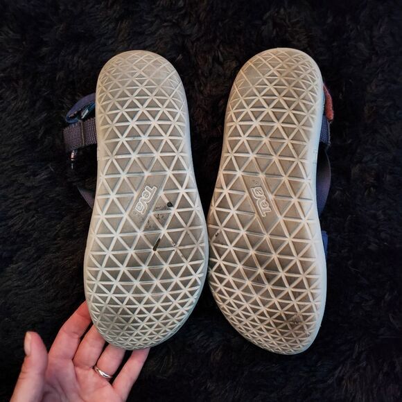 Teva Blue and White Sandals - Picture 4 of 4